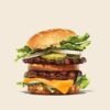 Single Product - Double Wopper with Cheese